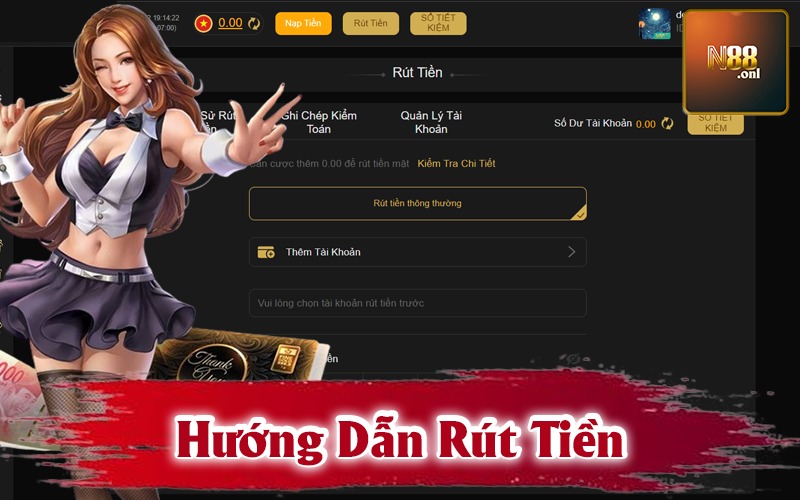 Quy trình rút tiền N88 về tài khoản ngân hàng Việt Nam – Những bước cần biết